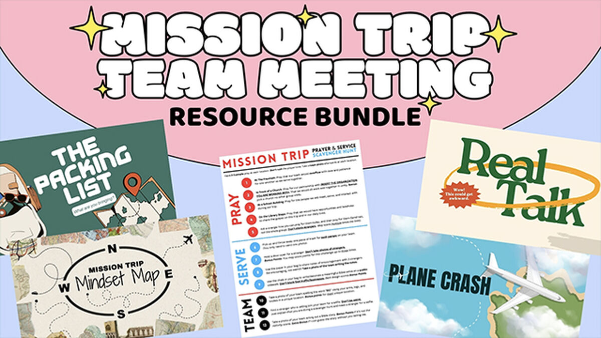 Mission Trip Team Meeting Resource Bundle image number 0
